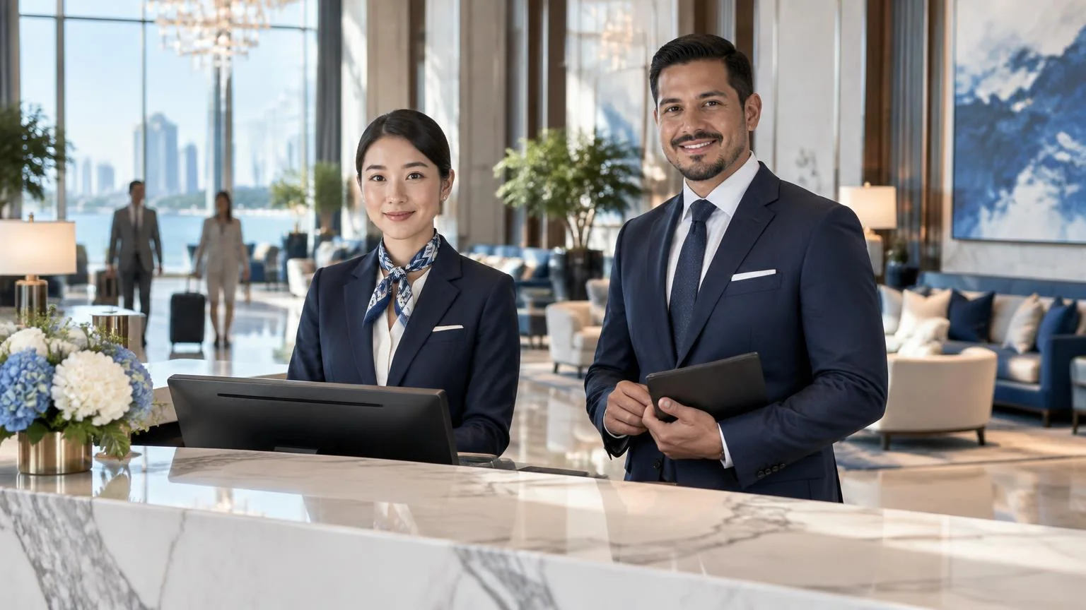 concierge and front office team